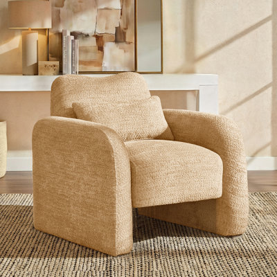 Fauteuil rembourré avec coussin lombaire l 33 po Fidele