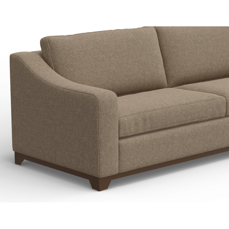 Causeuse Natural Parota, Brun clair