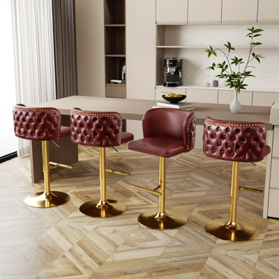 Ensemble de 4 tabourets de bar Modern