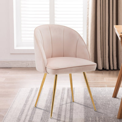 Cohen 17.72'' H Velvet Upholstered Side Chair
