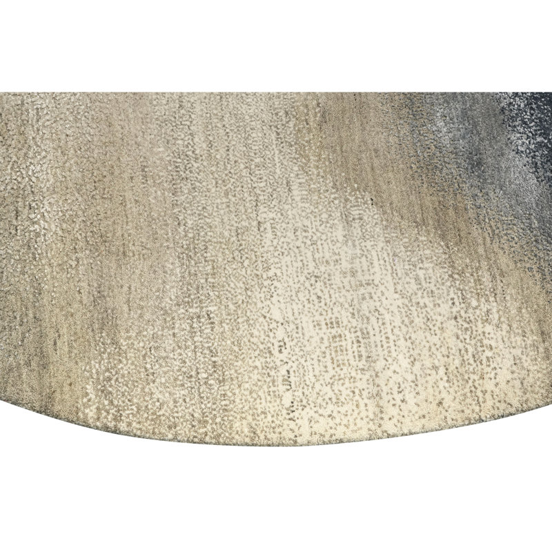 Abstract Area Rug in Beige/Gray/Ivory