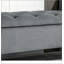 Button-Tufted Storage Ottoman Bench, Upholstered Bench with Rolled Armrests for Living Room