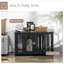 Caisse pour chien PawHut Furniture