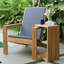 Table d'appoint en teck Alleya