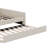 Upholstered Platform Bed With USB And Trundle-1715708090