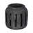 Trent Austin Design 8" Round Terracotta Lantern Hurricane With Open Slats, Black