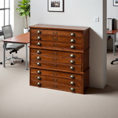 Retro multi-level filing cabinet