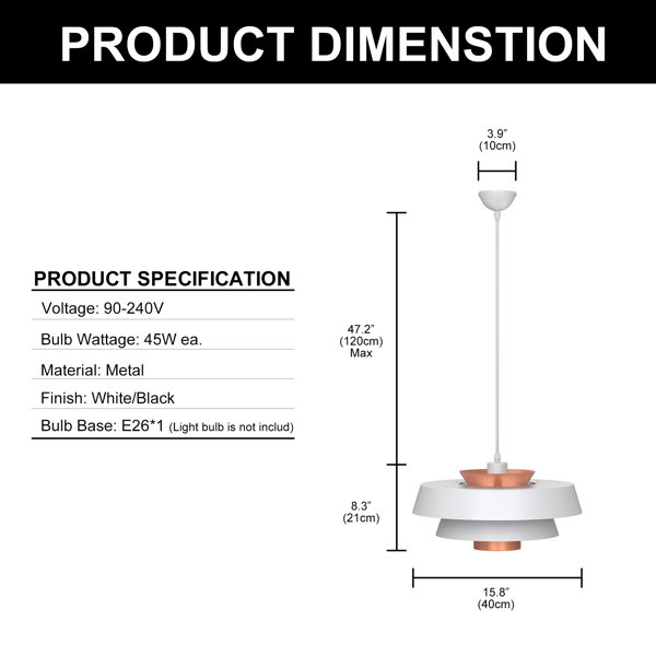 Dimensions du produit