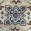 Tapis en laine fabriqué à la main Indo Kazak