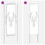 vidaXL Garden Privacy Screen Partition Outdoor Decor Modern Decorative Barrier-130378936