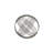 7" Gray Metal Hand Painted Decorative Orb Tabletop Sculpture