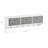 Huseyn 5 - Hook Wall Mounted Coat Rack with Storage in White-506904322