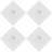 Worsham Collection Polyester Embroidered Square Napkin