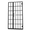 Porte de douche pivotante l 34 po x H 72 po en noir mat avec verre. Enrichissez l'ambiance de votre salle de bain. Fabrication de qualité. Nettoyage simple. Installation professionnelle recommandée. Trempé facile à