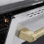 ZLINE Autograph 48 in. Satin Stainless Steel Paramount Induction Range w/ Champagne Bronze Accents
