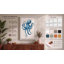 Blue Octopus Modern - Wrapped Canvas-298806236-298806234