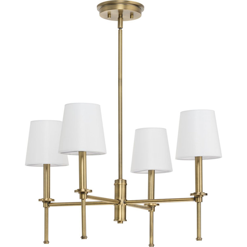 Nouveau lustre traditionnel 4 lumières