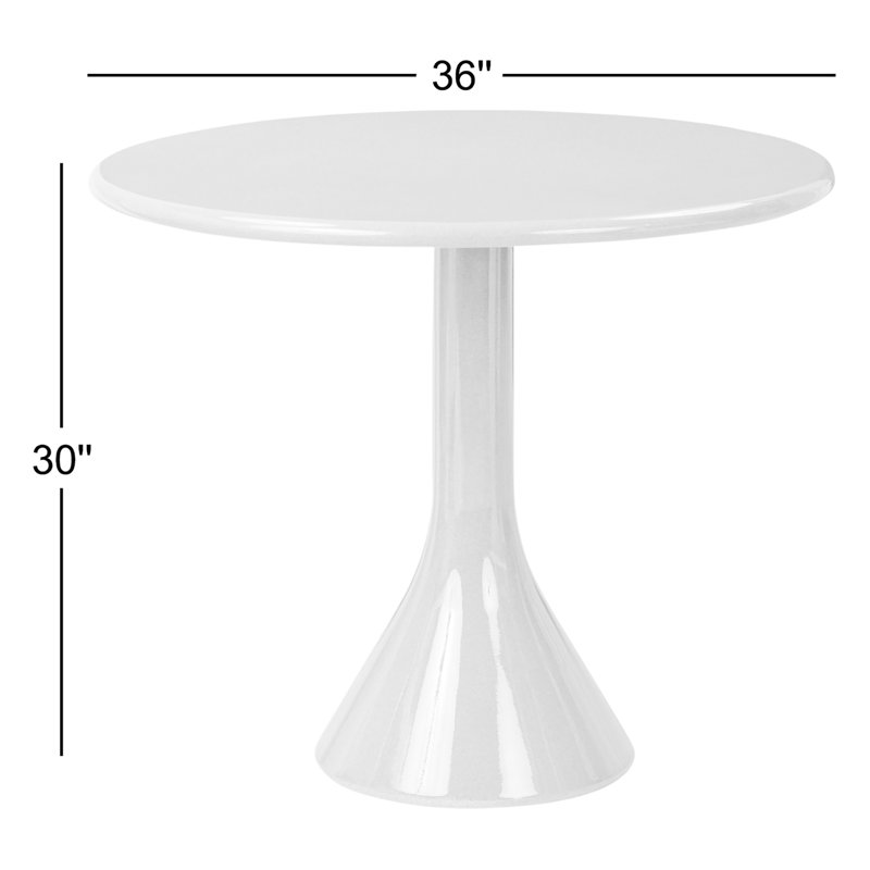 Vernon Dining Table-Smooth Red Concrete
