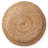 Handcrafted Natural Jute Pouf Ottoman, 14 Round x 16 High Woven Footstool-128817877