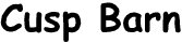 Cusp Barn logo