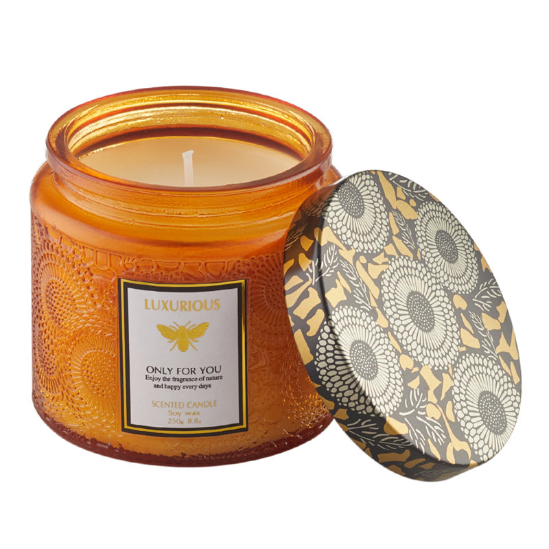 Citrus Scented Pillar Candle