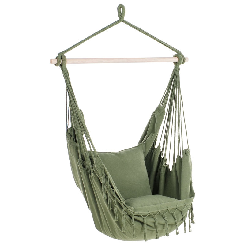 Hanging Chair BONEA Cotton, Green
