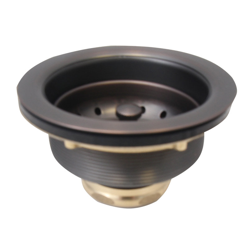 Drain pour évier de cuisine Bracket Strainer, Bronze huilé