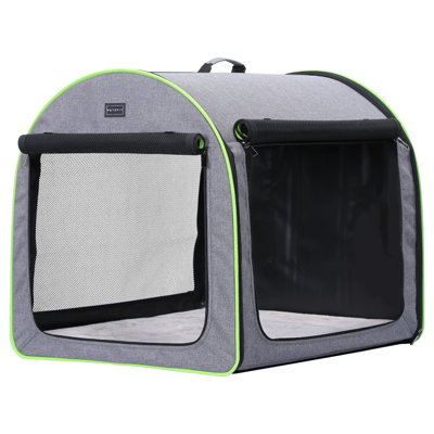 Colanda Collapsible Pet Crate with 3 Doors