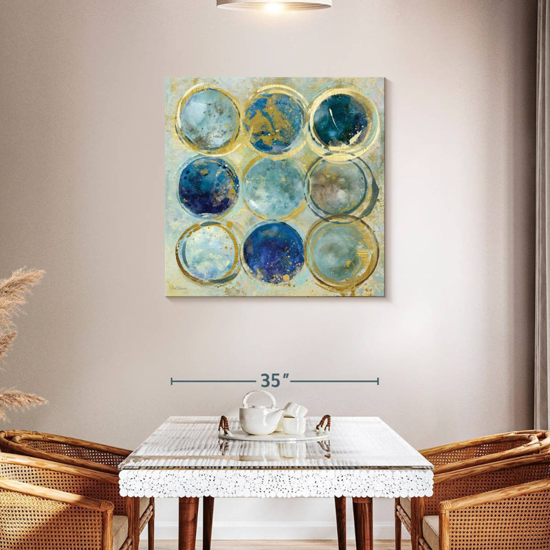 Alignment Gold, 36" H x 36" W
