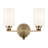 14.25" 2-Light Vanity Light with Glass-108202173-108202176