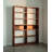 Elm Wood 6 Tier Open Bookcase