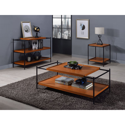 Ensemble de tables basses 3 pièces Maceus