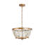 Lustre à 3 lumières avec décorations perlées Hatfrneld-337334674