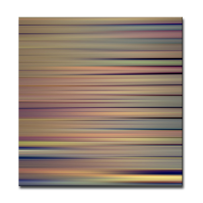 « blur stripes viii », impression sur toile, H 12 po x l 12 po x P 1,5 po