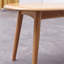 Banc de table en bois de chêne naturel pour salle à manger