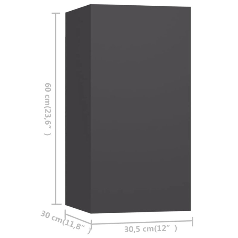 TV Stand, Gray
