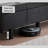 Black Solid Wood TV Stand