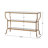 Scaife 54.2'' Glass Top Console Table