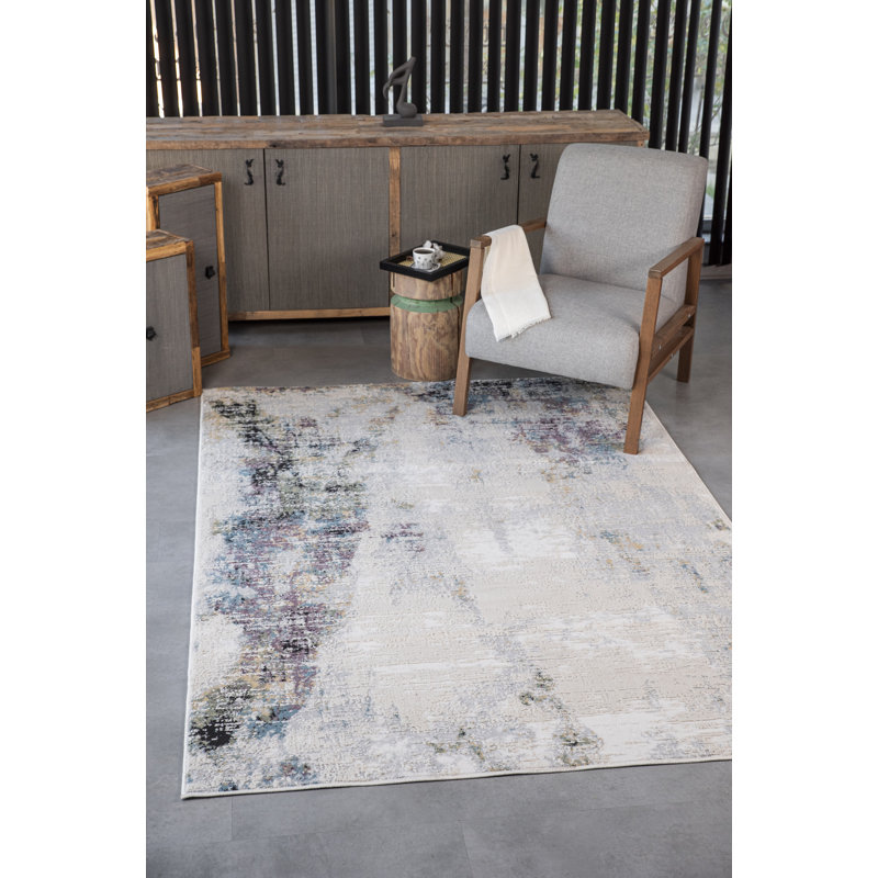 Odena Collection Transitional Abstract Area Rug, Rectangle 2' x 3'