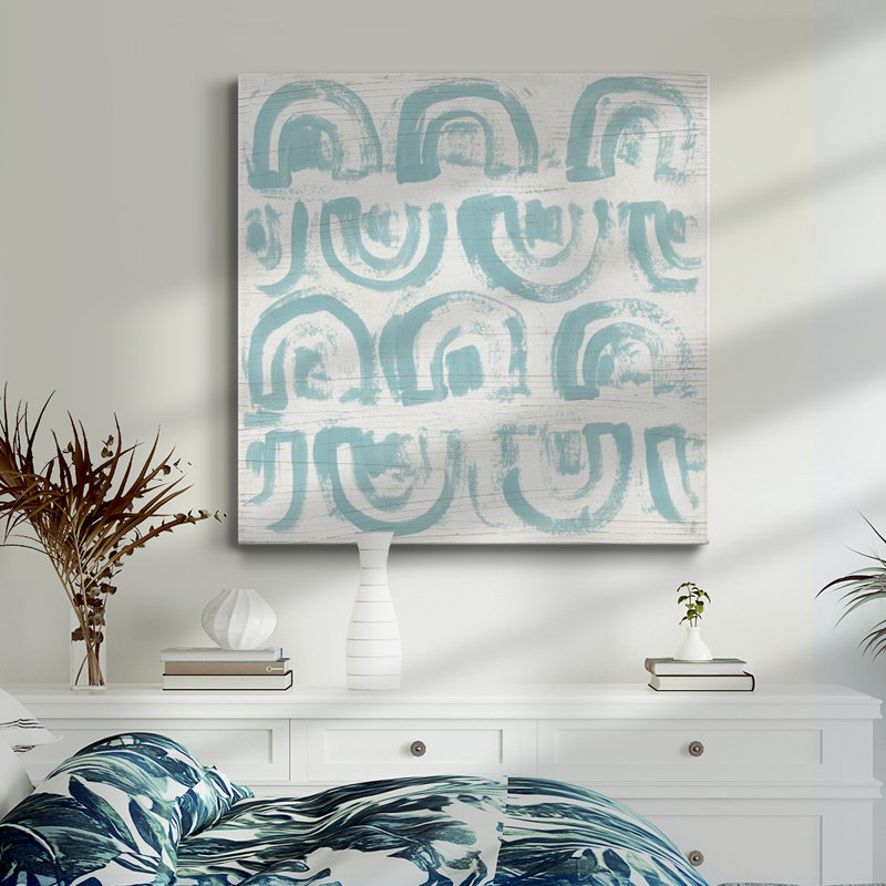 Signaux décoratifs III - Toile tendue avec châssis de qualité supérieure - prête à être accrochée