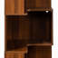 Bibliothèque en L avec lumière DEL-576157401
