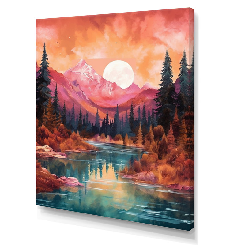 «Tropical Paradise IV», reproduction sur toile, H 32 po x l 24 po x P 1 po, Toile tendue