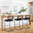 Krystalin Velvet Upholstered Cane Back Stool-1550285525-1550285526-1550285523