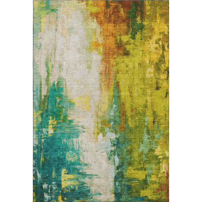 Premium Machine Washable Abstract Rug