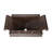 Ambiente 23" x 14" Rectangular Copper Bathroom Sink – Handcrafted Bath Sink, Small Wash Basin, Bronze Finish, Premium Bathroom Sinks, Fits Undermount Sinks & Drop-In