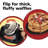 Hamilton Beach  Flip Belgian Waffle Maker with Removable Plates, Cool touch handle, Power indicator light, Drip tray, 800Watts, 26030MNC