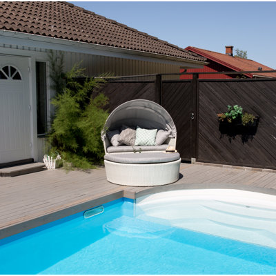 Sonneninsel Mabton mit Kissen