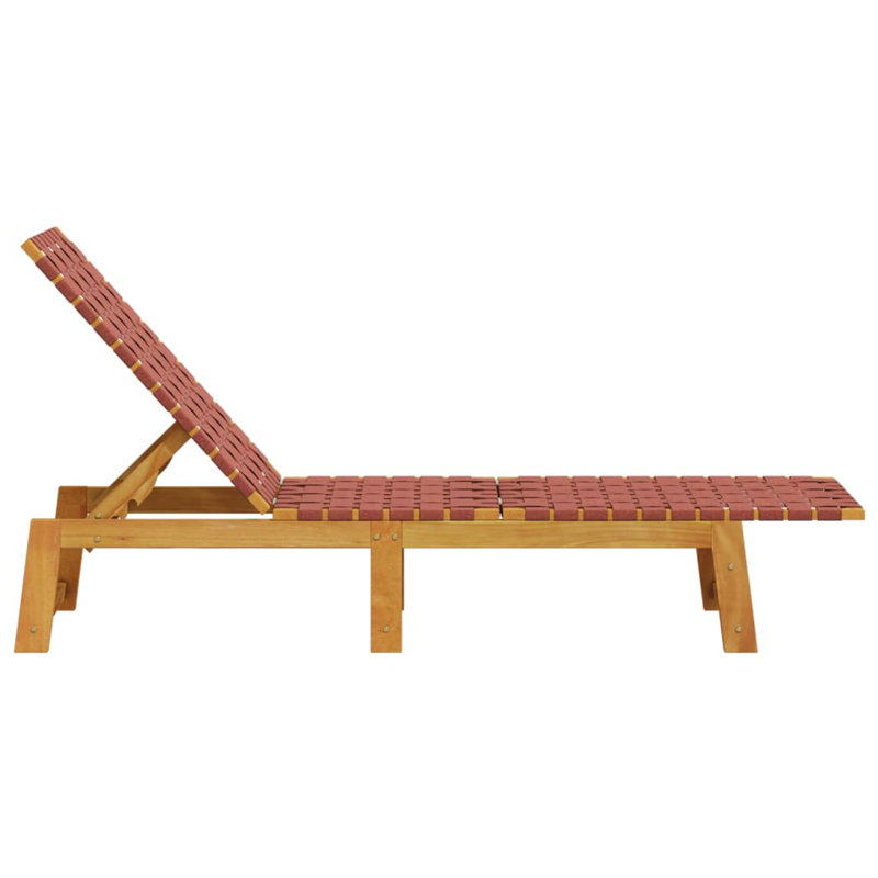 157 cm Long Reclining Chaise Lounge Set