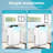 Costway 13000 BTU Portable Air Conditioner for 600 Square Feet with Heater and Remote Included