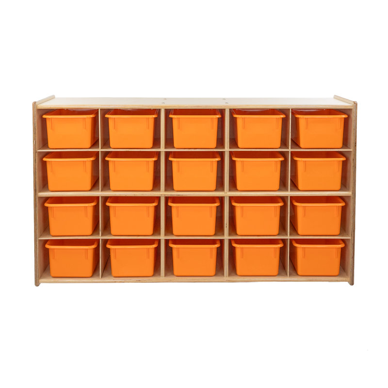 Casier Contender, Non assemblés, Orange, Non